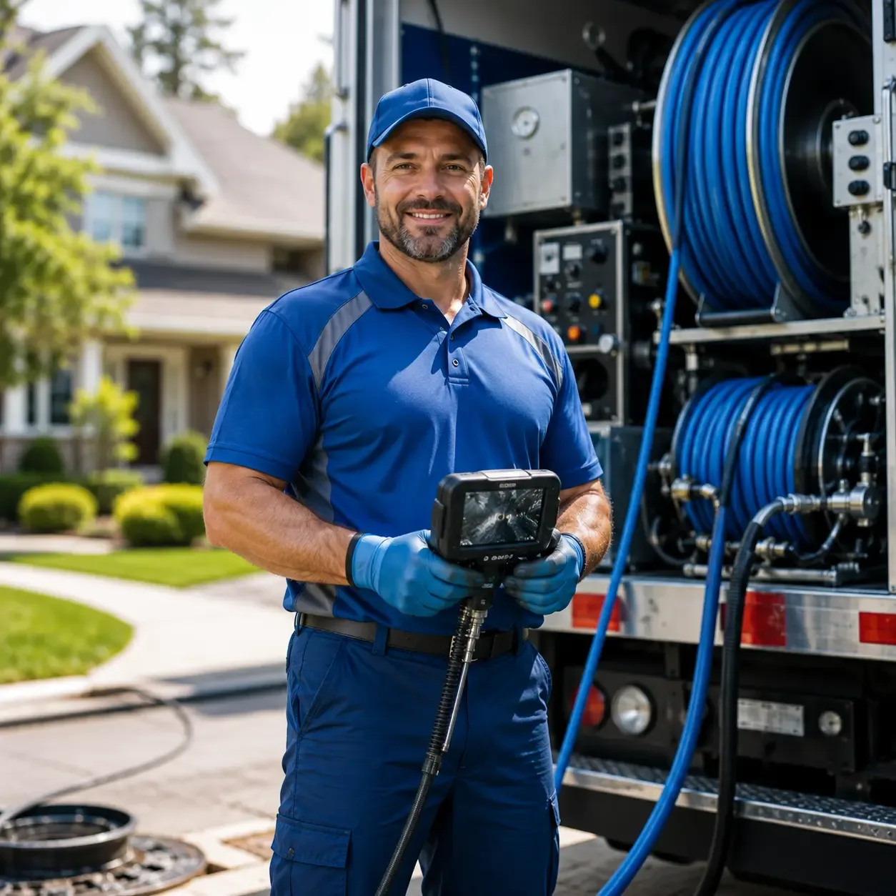 Local outdoor drain cleaning specialists in Keene, TX